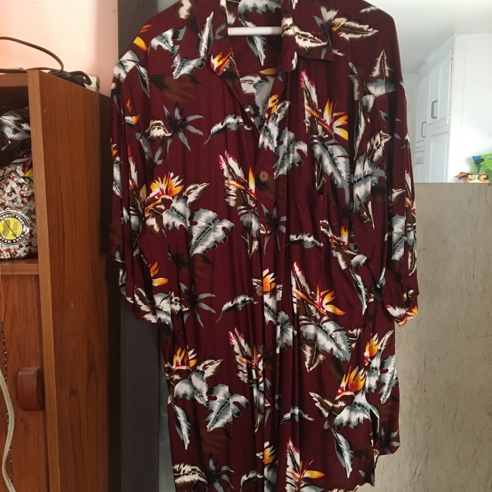 Pineapple Lava Hawaiian shirt